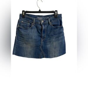 Signature By Levi's Women's Demin Skirt High Rise Size 6